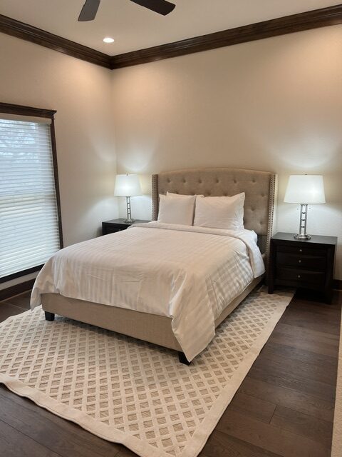 Habitas Rental bedroom lamps