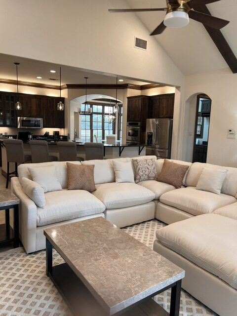 Habitas Rental sectional open kitchen